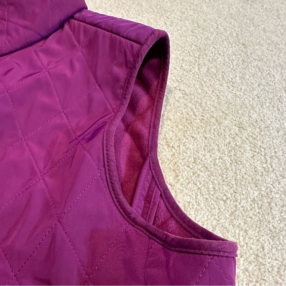 Talbots Quilted Vest with Fleece Lining - Picture 6 of 8